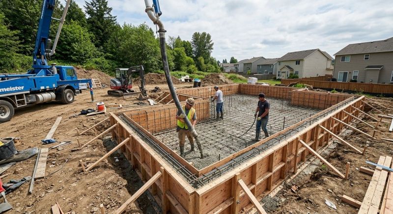 Concrete Foundation Installation Service