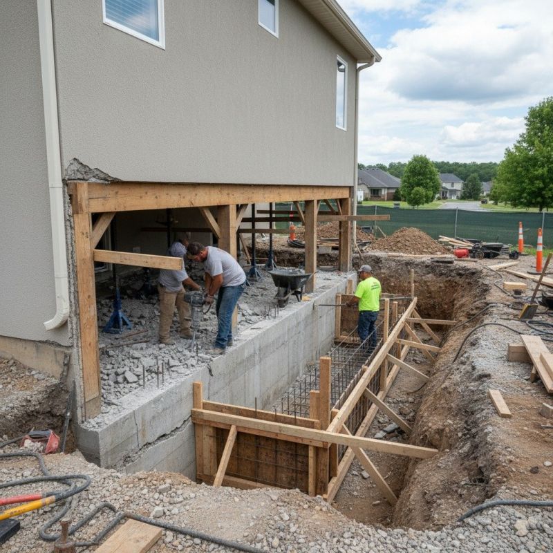 Local Concrete Foundation Installation pros at work