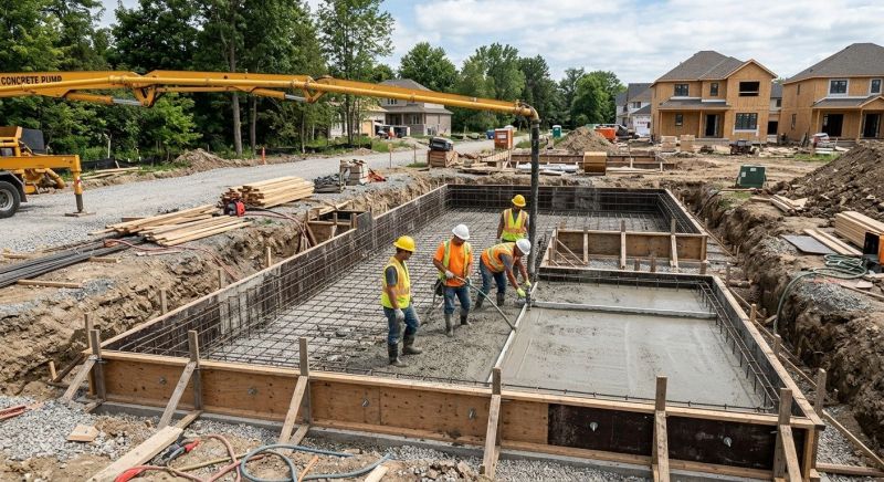 Concrete Foundation Installation Service